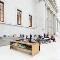 British Museum Gallery Cafe Interior