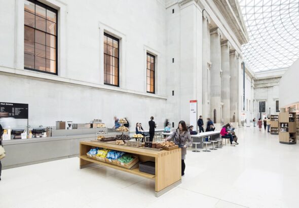 British Museum Gallery Cafe Interior