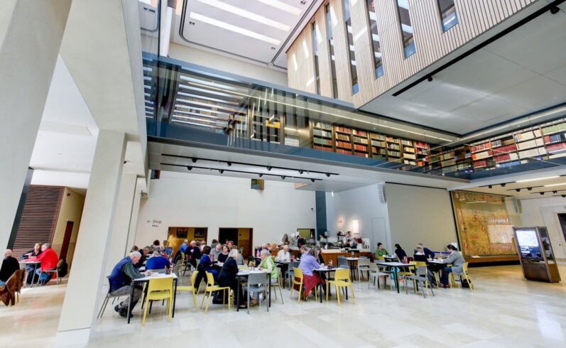 Interior of Bodleian Cafe