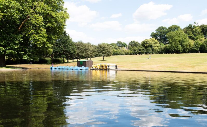 Greenwich Park boating lake