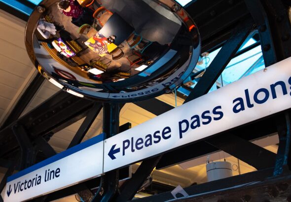 London Transport Museum interior
