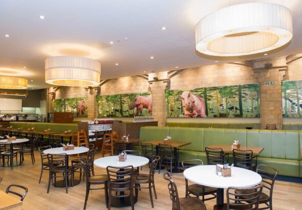 Natural History Museum T. rex Restaurant