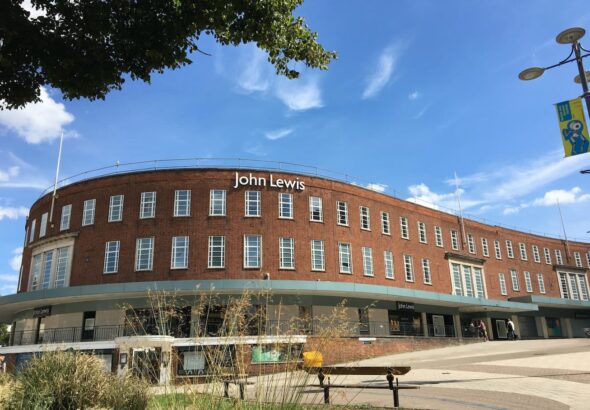 Outside photo of the John Lewis Building