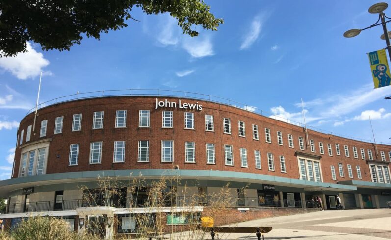 Outside photo of the John Lewis Building