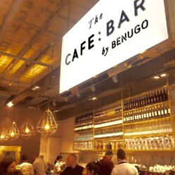 An internal shot of the coffee bar