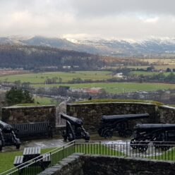 Exterior photo of the landscape surrounding the castle