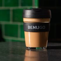 Carbon neutral coffee in a Benugo Keep Cup