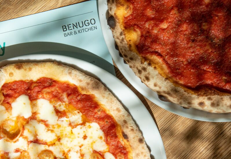 Pizza at the National Museum of Scotland